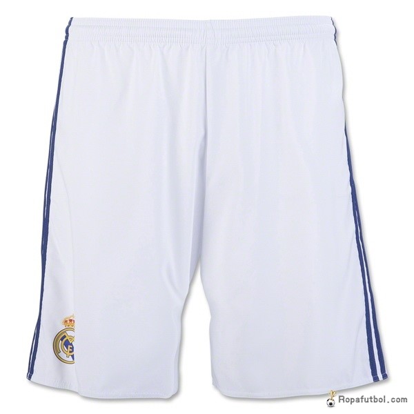 Pantalones Real Madrid Replica Primera Ropa 2016/17 Blanco